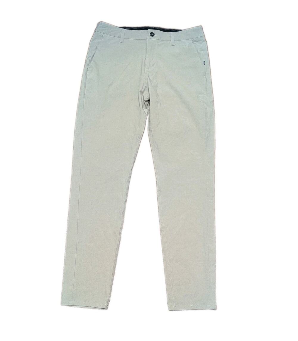 Vuori Pants Men Aim Size 30x31 Khaki Beige Performance Stretch V431 Athleisure